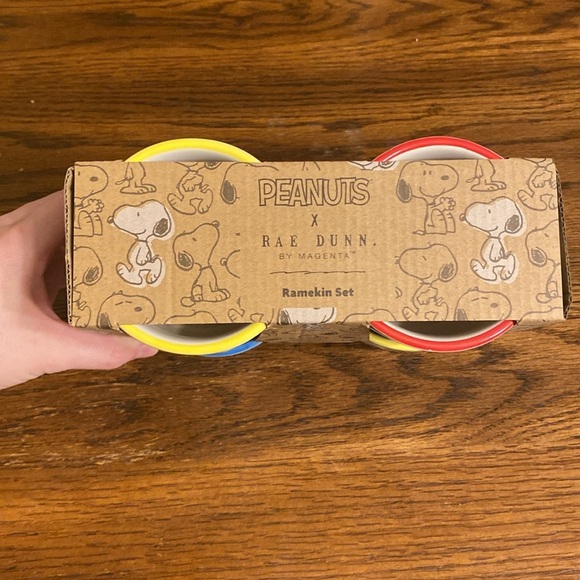 Rae Dunn Peanuts Ceramic Ramekin Set - Picture 3 of 4